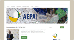 Desktop Screenshot of aepa.cl